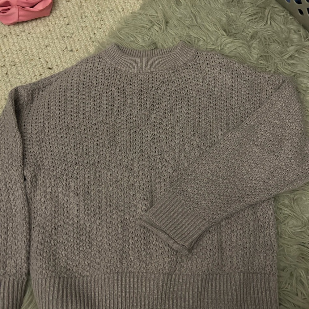 Purple sweater